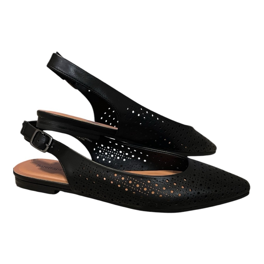 Baretraps Riva sling back‎ Flats Shoes, Size 8M, Black - Picture 5 of 9